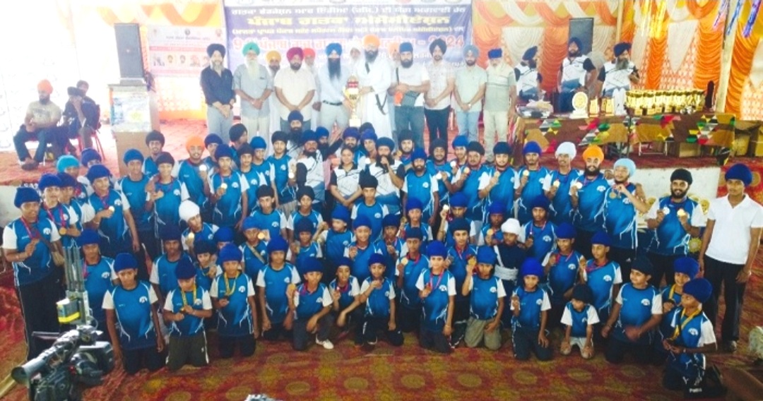 Teams from 20 districts participated in the 9th Punjab State Gatka Championship organized by the Federation of India.